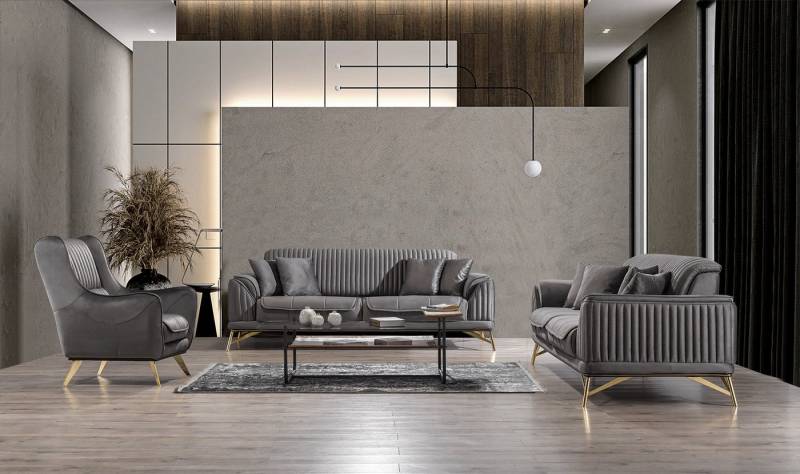 Viva Möbel Sofa MAGNUM, Luxuriöses Sofa-Set mit erstklassigem Komfort. von Viva Möbel