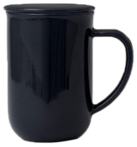 Viva Scandinavia-Balance Tee Tasse (0,5l), Porzellan, anthrazit blau, 13.2 x 9 x 14,2 cm von Viva Scandinavia