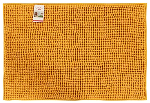 VIVA Acqua Teppich, Polyester, orange, 45 x 70 x 0,32 cm von VIVA