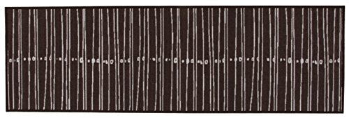 VIVA LA CUCINA Teppich, Synthetikfaser, braun, 57 x 200 x 1,14 cm von VIVA