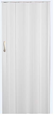 Falttür Schiebetür Tür weiß farben Höhe 202 cm Einbaubreite bis 109 cm Doppelwandprofil Neu TOP-Qualität pi-011 von Vivaldi