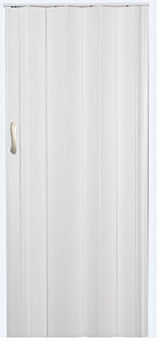 Falttür Höhe 202 cm Einbaubreite bis 109 cm Schiebetür Tür weiß farben Doppelwandprofil Neu TOP Qualität pi011 von Vivaldi