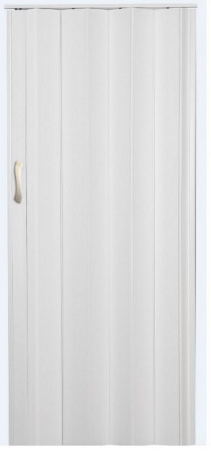 Vivaldi Falttür Schiebetür Tür Farbe weiß H. 202 cm Türbreite bis 84 cm pi011 Neu (1 Set, 1-St., teils vormontiert), teils vormontiert von Vivaldi