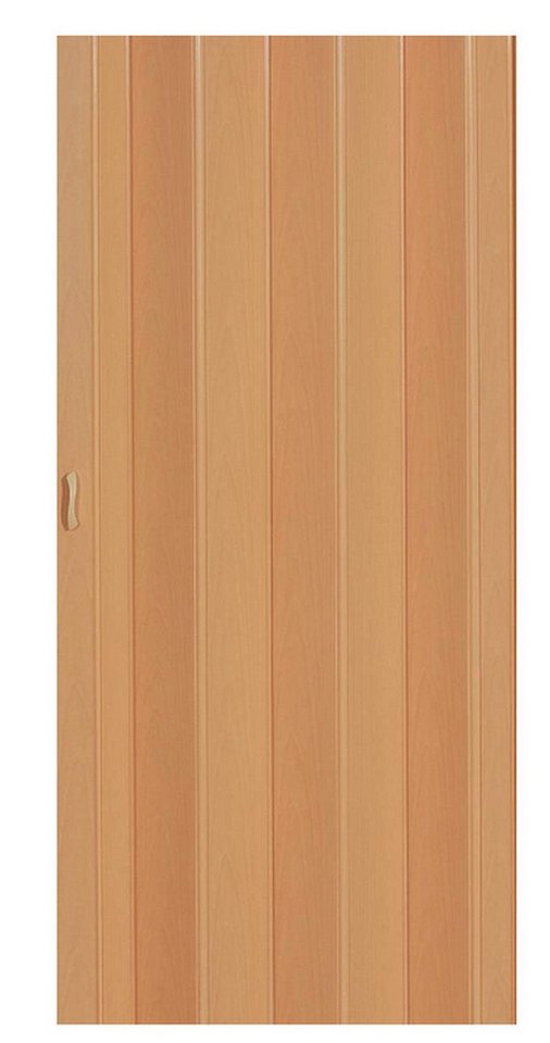 Vivaldi Falttür Schiebetür Tür in Farbe buche H. 203 cm Türbreite bis 121 cm pi043 Neu (1 Karton, 1-St., 1 Set), teils vormontiert von Vivaldi