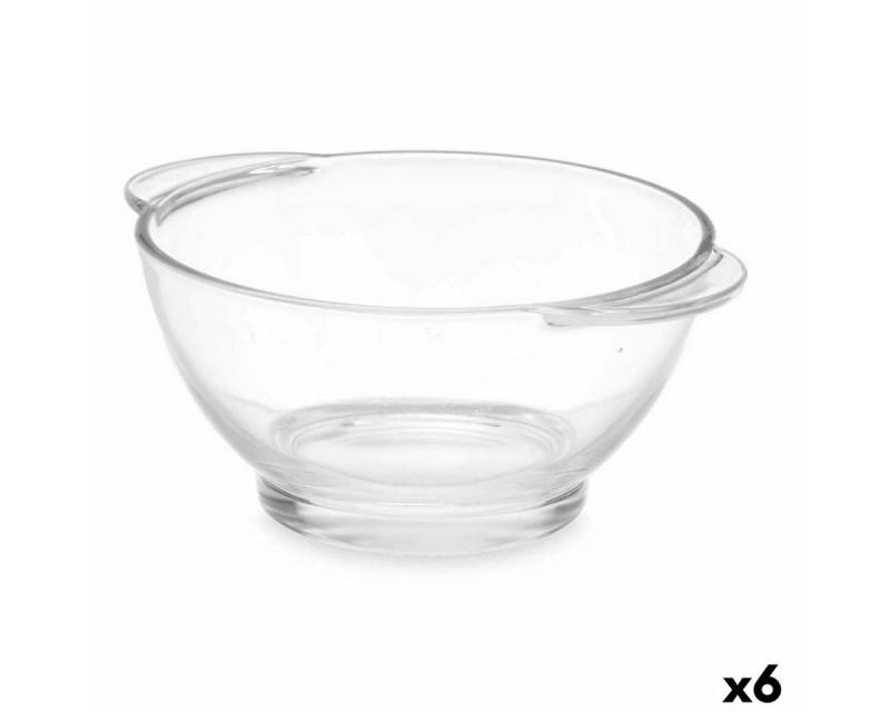Vivalto Schüssel Schale Vivalto Durchsichtig 580 ml 6 Stück, Glas von Vivalto