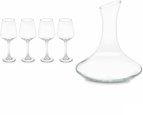 Vivalto Weinset Transparent Glas 420 ml 1,8 l (2 Stück) von Vivalto