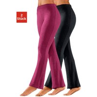 Vivance active Jazzpants, (2er-Pack), mit leicht ausgestelltem Bein, Loungewear von Vivance Active