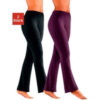 Vivance active Jazzpants, (2er-Pack), mit leicht ausgestelltem Bein, Loungewear von Vivance Active