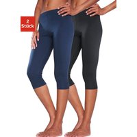 Vivance active Caprileggings, (2er-Pack), mit Gummibund, Loungewear von Vivance Active