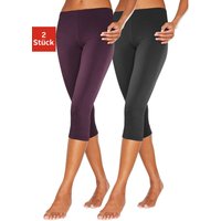 Vivance active Caprileggings, (2er-Pack), mit Gummibund, Loungewear von Vivance Active
