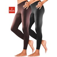 Vivance active Leggings, (2er-Pack), mit Gummibund, Loungewear von Vivance Active
