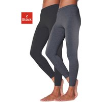 Vivance active Leggings, (2er-Pack), mit Gummibund, Loungewear von Vivance Active