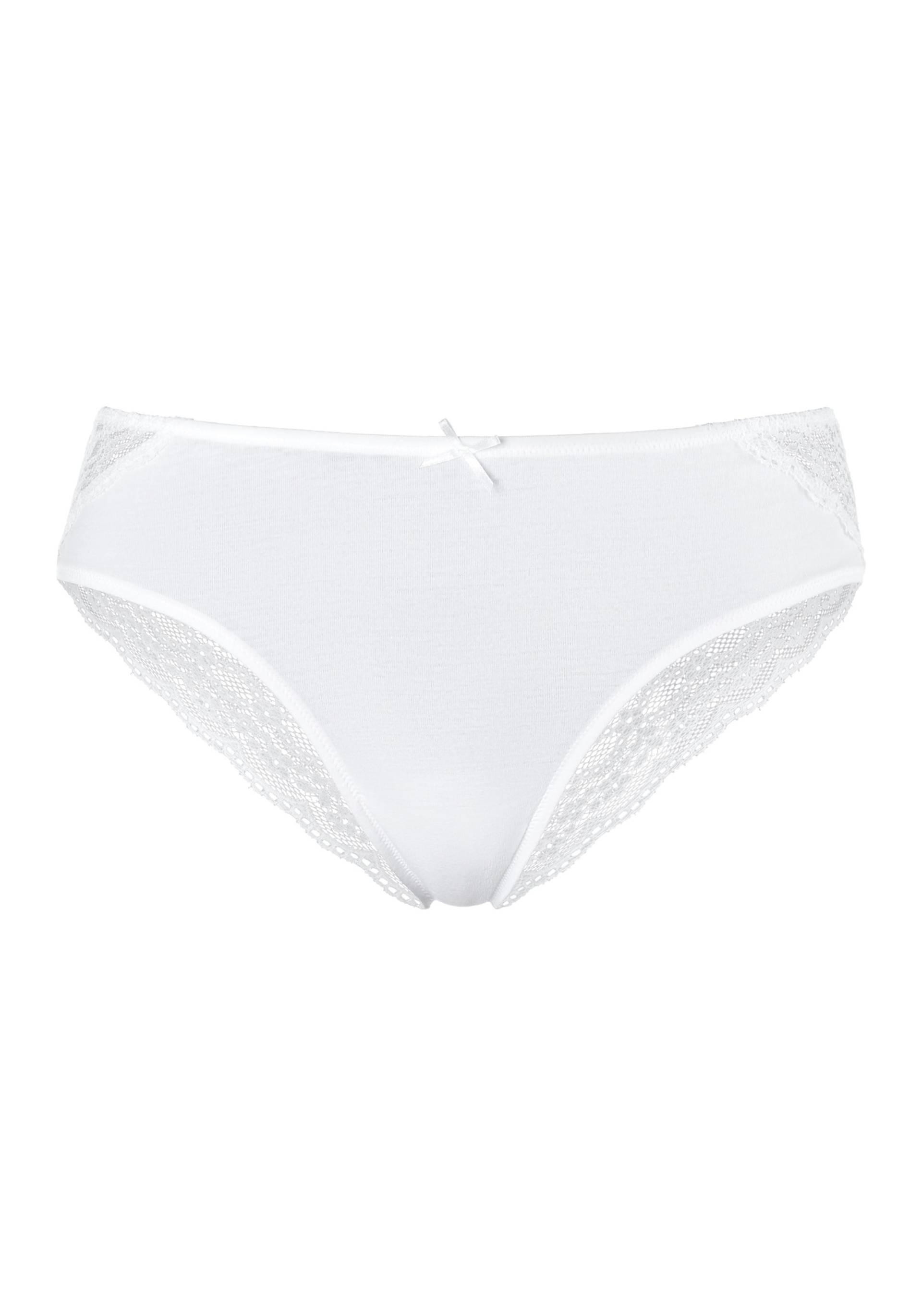 Brasilslip in creme, grau meliert, schwarz von Vivance von Vivance