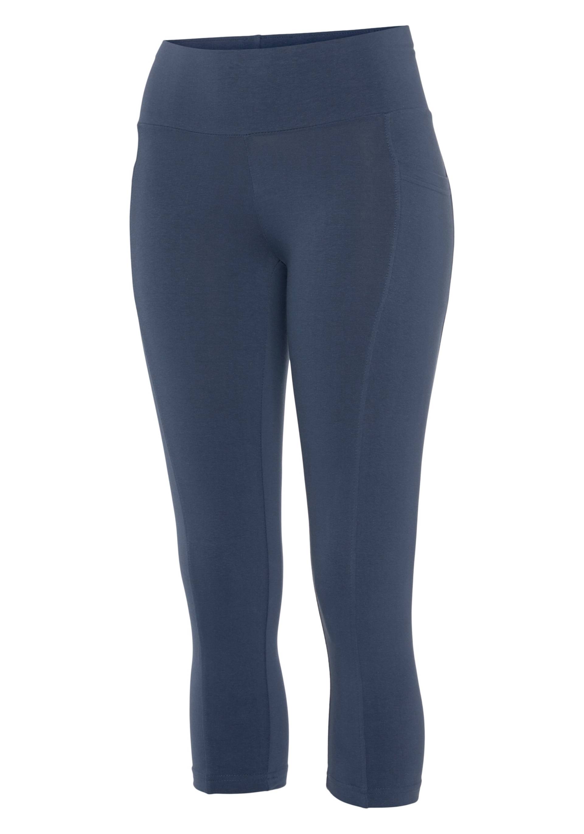 Caprileggings in blau von Vivance von Vivance