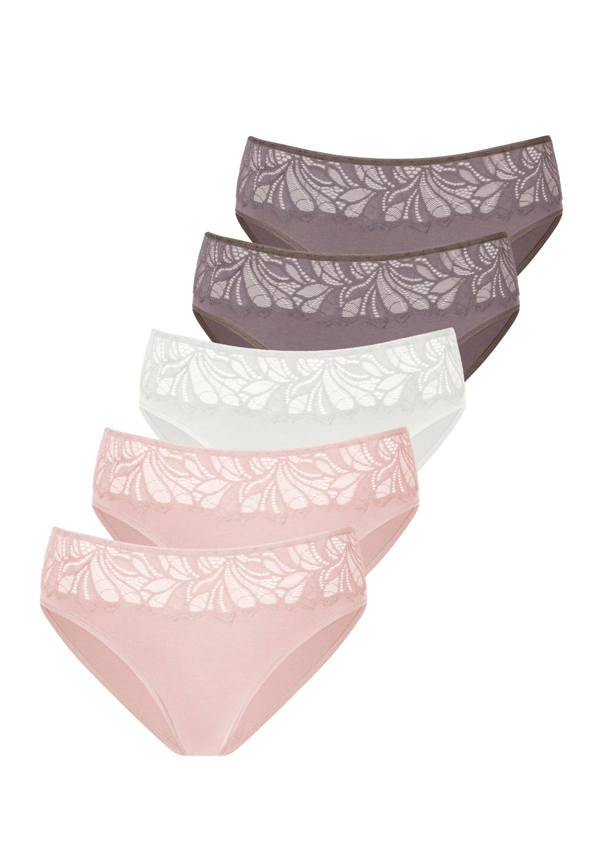 Jazz-Pants Slips in rosé, taupe, creme von Vivance von Vivance