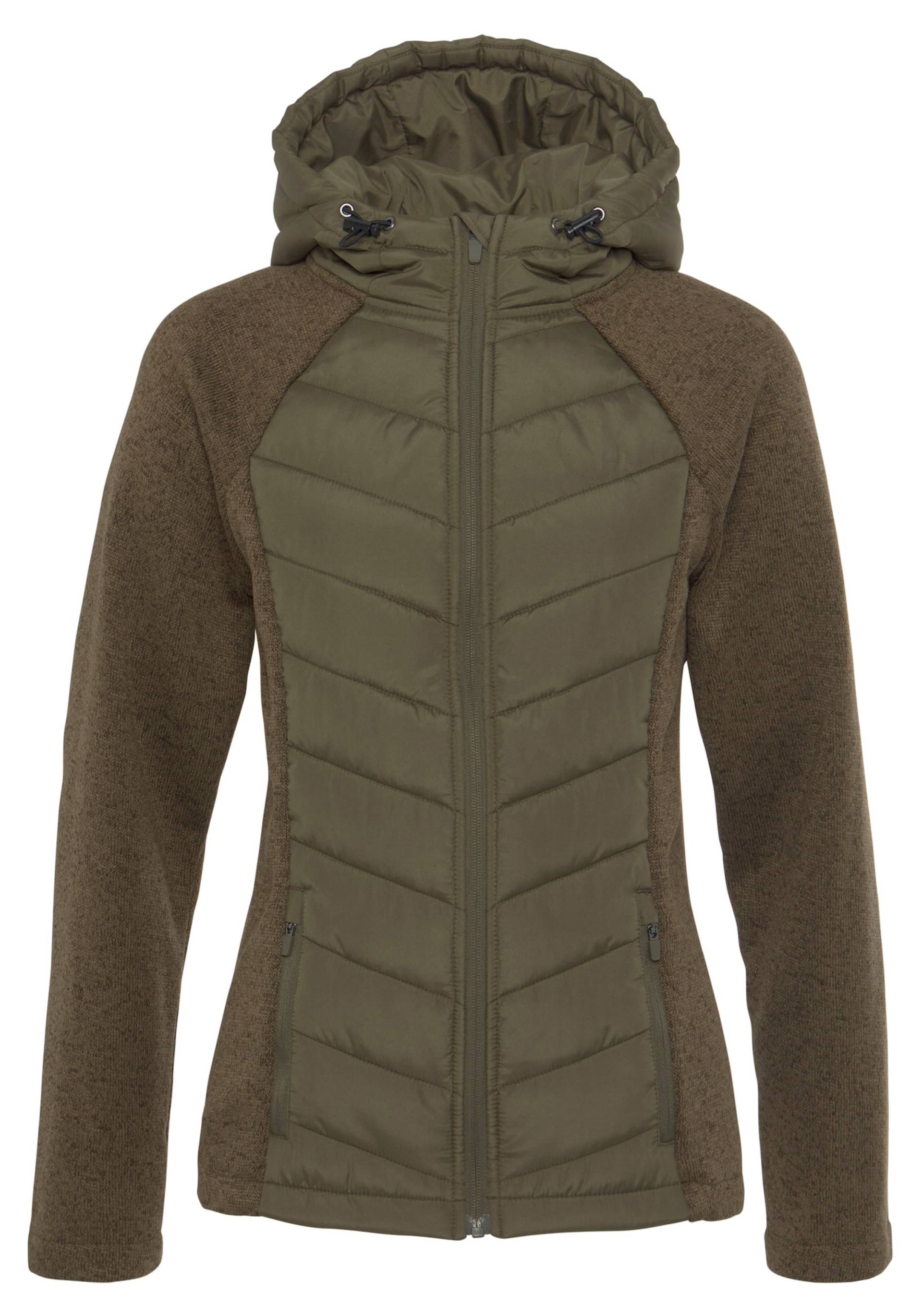 Steppjacke in khaki von Vivance von Vivance