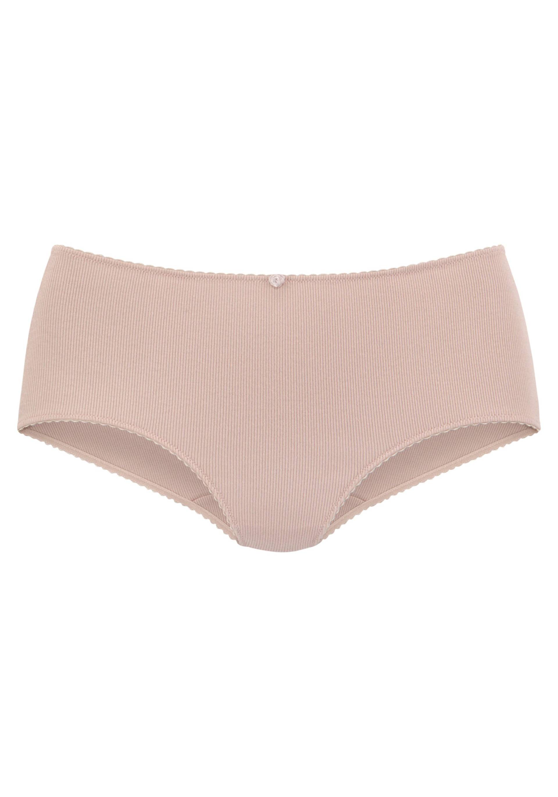 Taillenslip in rosé, creme, schwarz von Vivance von Vivance