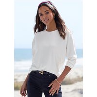 Vivance Langarmshirt "in modischer Struktur-Optik" aus pflegeleichter Strickqualität mit Viskose von Vivance