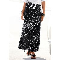 Vivance Maxirock mit Punkteprint und elastischem Bund, sommerlicher Jerseyrock von Vivance
