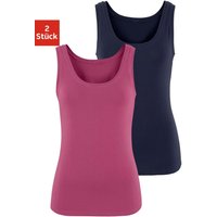 Vivance Tanktop, (2er-Pack) von Vivance