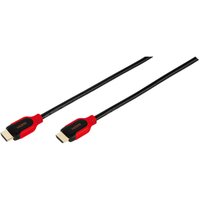 Vivanco HDMI-Kabel schwarz rot von Vivanco