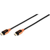 Vivanco HDMI-Kabel schwarz orange von Vivanco