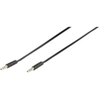 46131 Klinke Audio Anschlusskabel [1x Klinkenstecker 3.5 mm - 1x Klinkenstecker 3.5 mm] 0.50 - Vivanco von Vivanco