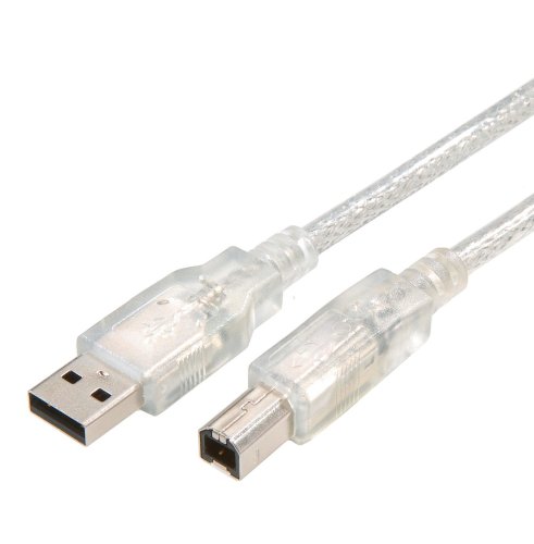 Vivanco CK U 30AB USB 2.0 kompatibles Verbindungskabel, USB Typ A Stecker auf USB Typ B Stecker, 3,0 m von Vivanco