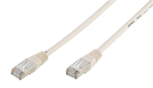 Vivanco Cat 5e Netzwerkkabel 1:1 verschaltet, RJ45 Stecker 20.0 m grau von Vivanco