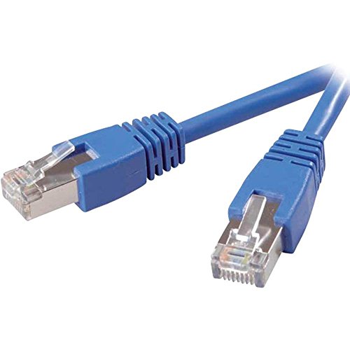 Vivanco Cat 5e Netzwerkkabel 1:1 verschaltet, RJ45 Stecker 3.0 m blau von Vivanco