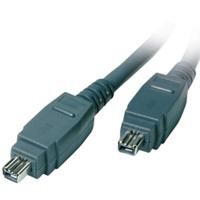 Vivanco FireWire-Kabel IEEE 1394b 4 pol. Stecker - 4 pol. Stecker 2m schwarz von Vivanco