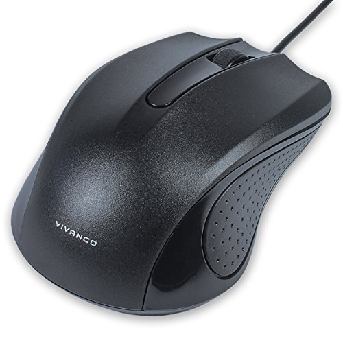 Vivanco IT-MS USB 1000 USB-Maus schwarz von Vivanco