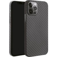 Vivanco Pure Backcover Apple iPhone 13 Pro Carbon Induktives Laden, Stoßfest von Vivanco