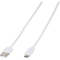 Vivanco USB-Kabel USB 2.0 USB-A Stecker, USB-C® Stecker 1.00m Weiß 39452 Vivanco USB-Kabel USB 2.0 USB-A Stecker, USB-C® Stecker 1.00m Weiß 39452 von Vivanco