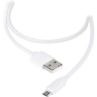 Vivanco USB-Kabel USB 2.0 USB-A Stecker, USB-Micro-B Stecker 1.20m Weiß 36252 Vivanco USB-Kabel USB 2.0 USB-A Stecker, USB-Micro-B Stecker 1.20m Weiß 36252 von Vivanco