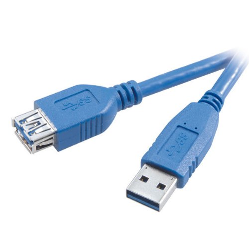 Vivanco USB 3.0 Verlängerungskabel (Stecker A - Buchse A), 3,0m von Vivanco