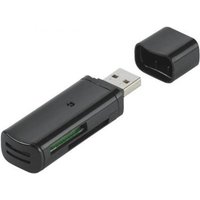 Universal usb 2.0 Cardreader 36656 it-usbcr für pc und mac schwarz - Vivanco von Vivanco