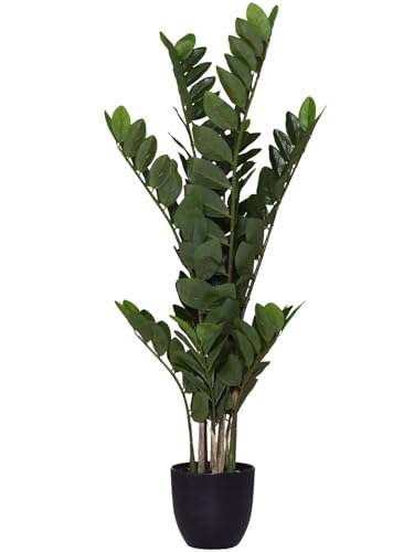 Vivanno Kunstpflanze Glücksfeder Zamioculcas künstlich ZAMI 100 cm von Vivanno