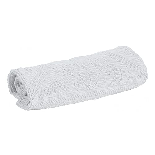 Vivaraise Enzo Badematte schneeweiß 70 x 140 cm von Vivaraise