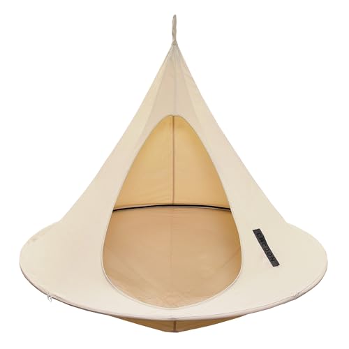 Cacoon CACSW1 Single Hängesessel - Natural White Cacoon CACSW1 Single Hängesessel - Natural White von Vivere