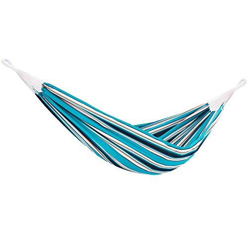 Vivere BZSUN06 Brasilianische Sunbrella®-Doppelhängematte, Token Surfside, mehrfarbig von Vivere