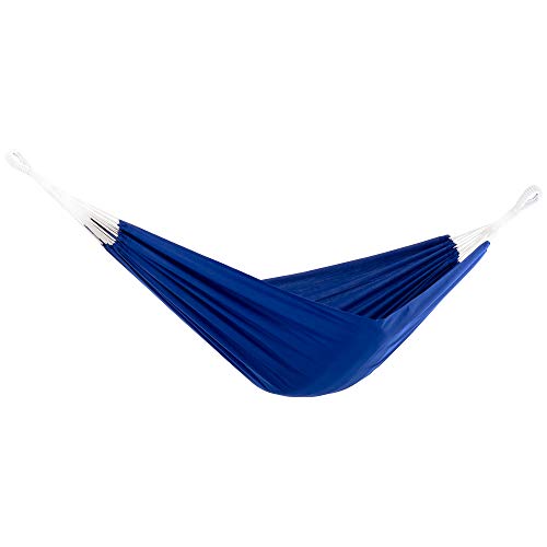 Vivere Brasilianische Hängematte, Polyester - Doppel - Royal Blue von Vivere