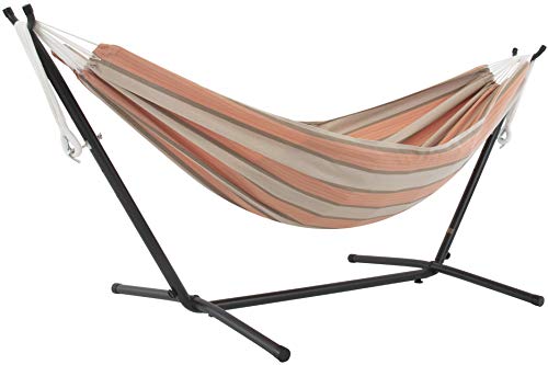 Vivere C8SUNCA Sunbrella®-Hängematte mit Gestell Cameo (8 Fuß) von Vivere