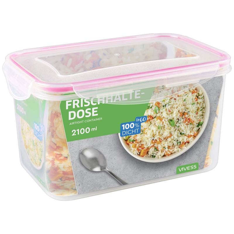 Vivess Frischhaltedose Kunststoff 2100 ml von Vivess