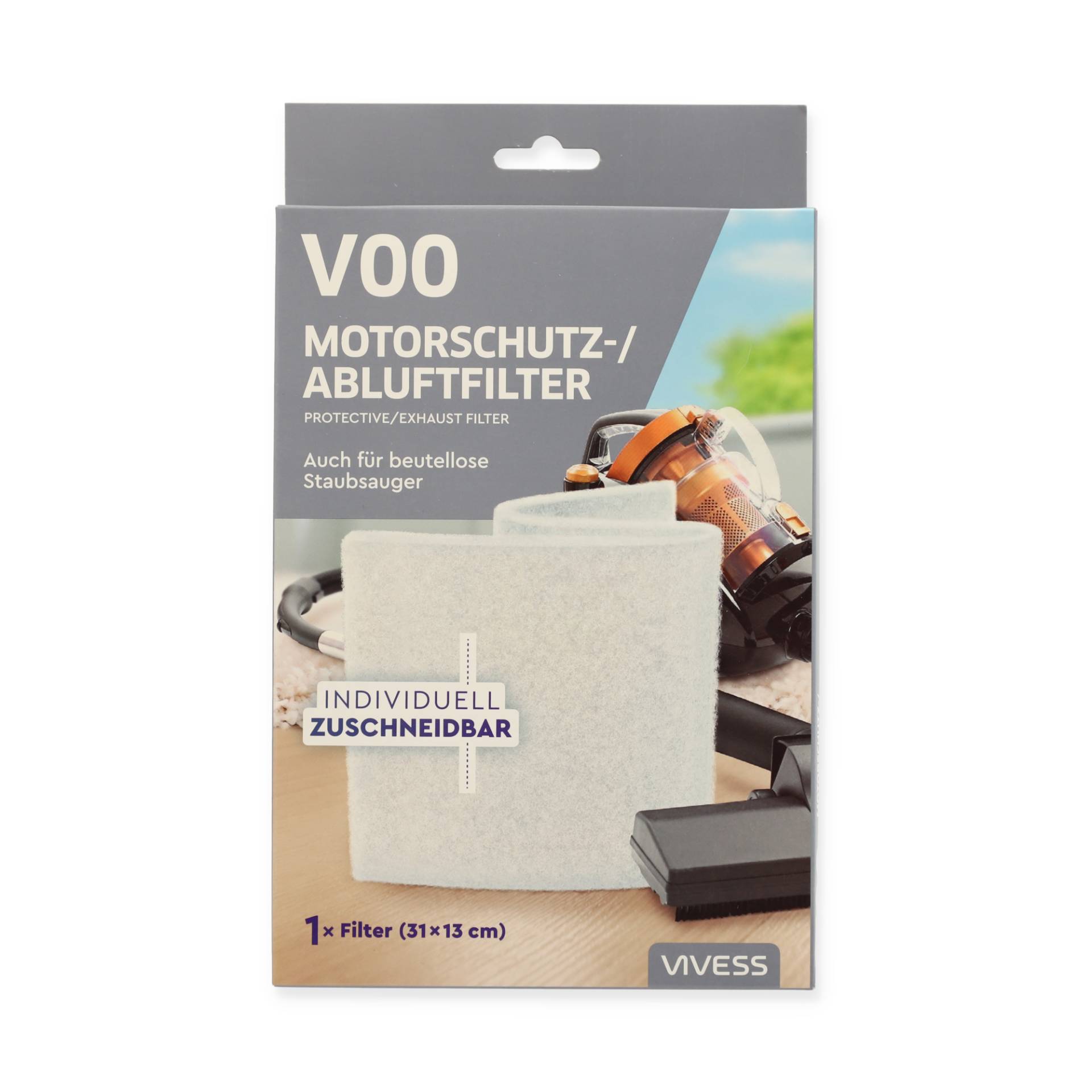 Vivess Motorschutz-/Abluftfilter 'V00' 1 Stück von Vivess