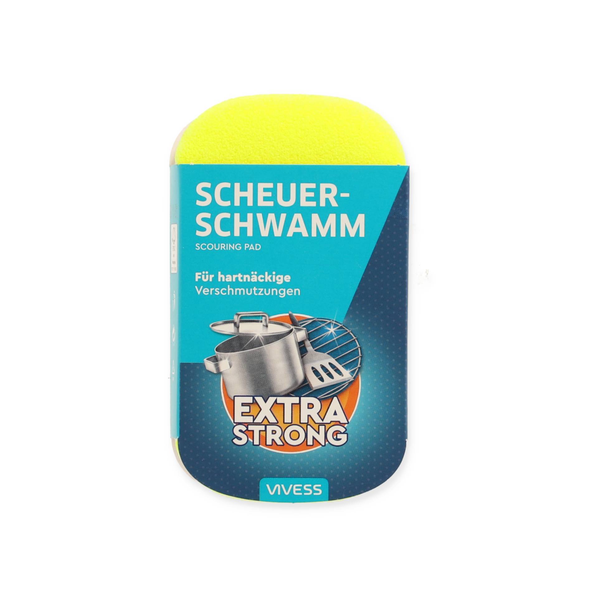 Vivess Scheuerschwamm 'Extra Strong' bunt sortiert von Vivess