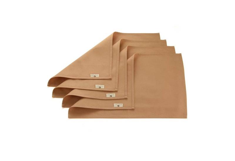 Vivi Idee Platzset 4er/6er Premium 100% Baumwolle Tischsets Platzdeckchen Stoff, (4-St), abwaschbar, Handgenäht, 52x33cm von Vivi Idee