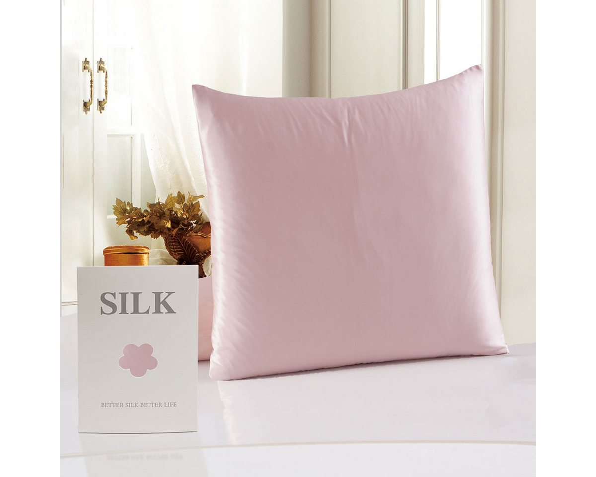 Vivi Idee Kissenbezug 100 % Maulbeerseide 22 Momme Satin Luxus, temperaturregulierend, schützt Haut & Haar, ideal für Schönheitsschlaf Vivi Idee Kissenbezug 100 % Maulbeerseide 22 Momme Satin Luxus, temperaturregulierend, schützt Haut & Haar, ideal für Schönheitsschlaf von Vivi Idee