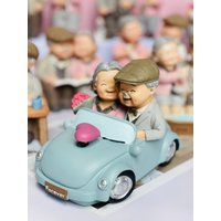 Figuren Mann Und Frau | Statue Großeltern-Figur Beste Geschenke Für Ältere Eltern Jubiläumsgeschenke Opa von ViviCorner2020