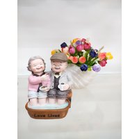 Figuren Mann Und Frau | Und Statue Großeltern Figur Beste Geschenke Für Ältere Eltern Jahrestagsgeschenke Opa von ViviCorner2020